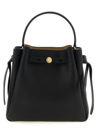 Black Cowhide Handbag