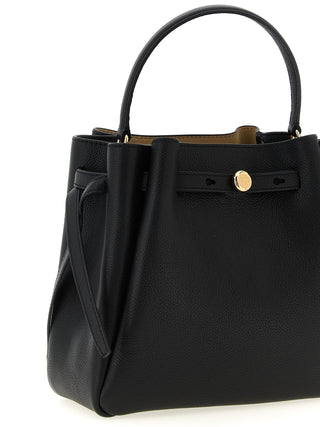 Black Cowhide Handbag