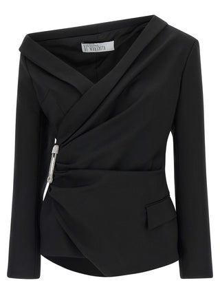 Black Virgin Wool Blazer