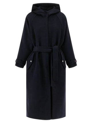 Blue Polyamide Coat
