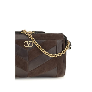 Brown Calf Leather Bos Taurus Shoulder Bag