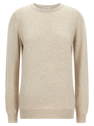 Beige Cashmere Cardigan