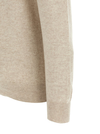 Cárdigan de cachemira beige