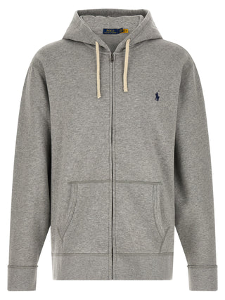 Sudadera gris de algodón