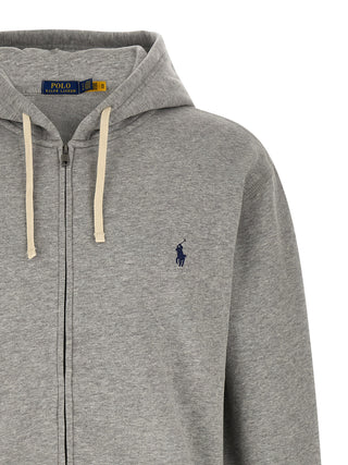 Sudadera gris de algodón