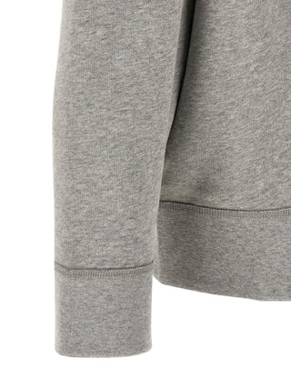 Sudadera gris de algodón
