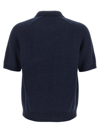 Blue Linen Cardigan