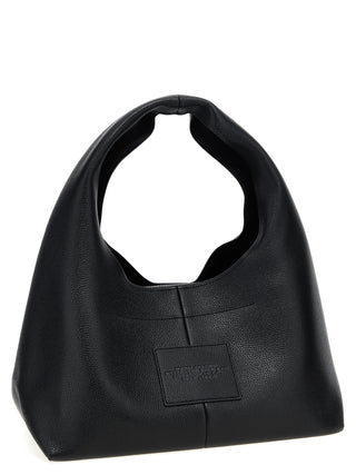 Black Cowhide Shoulder Bag