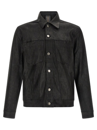 Black Lamb Leather Leather Jacket