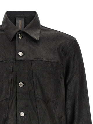Black Lamb Leather Leather Jacket
