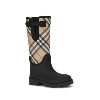 Botas de lluvia de goma negras
