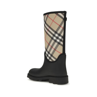 Botas de lluvia de goma negras