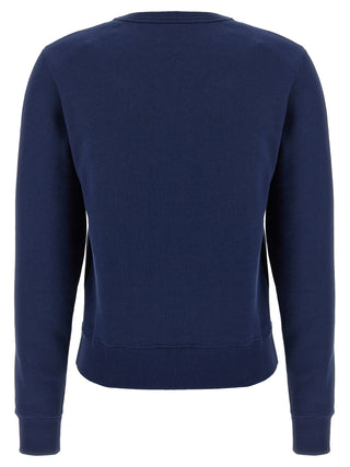 Blue Cotton Sweatshirt