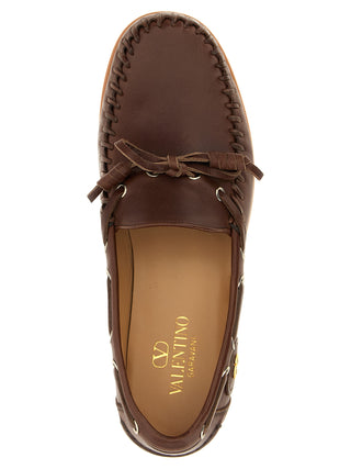 Mocasín de cuero búfalo marrón