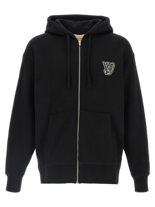 Black Cotton Sweatshirt