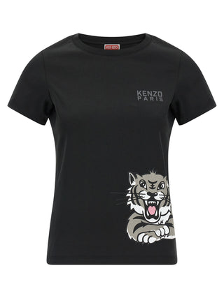 Black Cotton T-Shirt