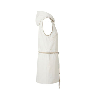 White Cotton Women Jacket