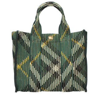 Green Fabric Handbag