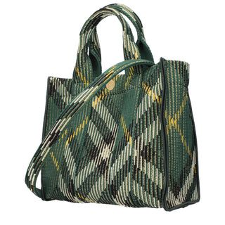 Green Fabric Handbag