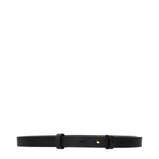 Black Leather Regular Belt