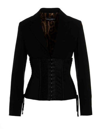 Black Virgin Wool Blazer