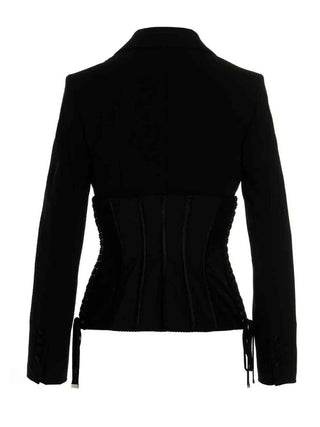 Black Virgin Wool Blazer