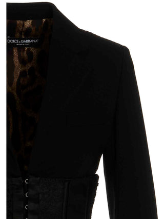 Black Virgin Wool Blazer