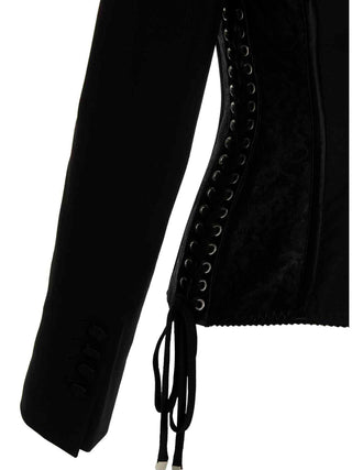 Black Virgin Wool Blazer