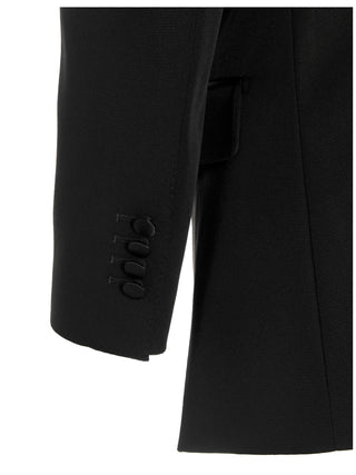Black Acetate Blazer