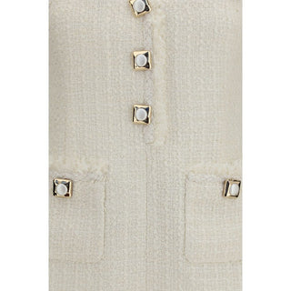 Beige Polyamide Casual Dress
