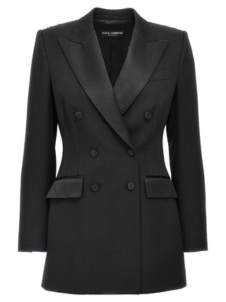 Black Virgin Wool Blazer