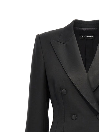 Black Virgin Wool Blazer