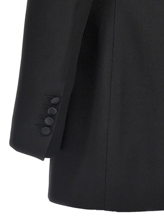 Black Virgin Wool Blazer