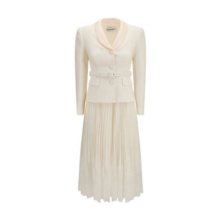 Beige Polyester Cocktail Dress