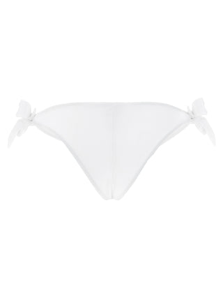 White Polyamide Swim Briefs