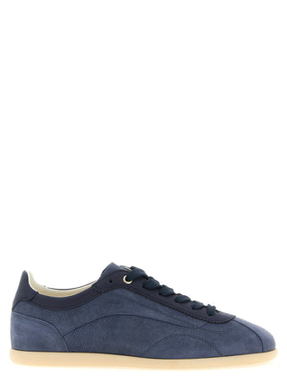 Blue Calfskin Sneakers