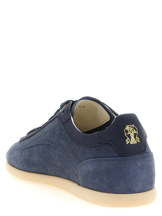 Blue Calfskin Sneakers