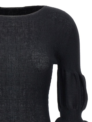 Sudadera negra de poliéster