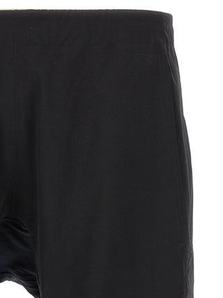 Black Nylon Bermuda Shorts