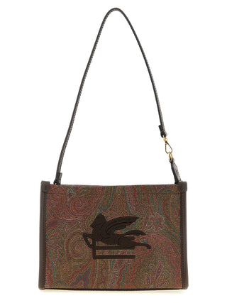 Multicolor Cotton Clutch Bag