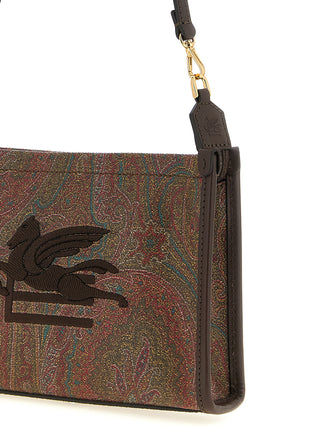 Multicolor Cotton Clutch Bag