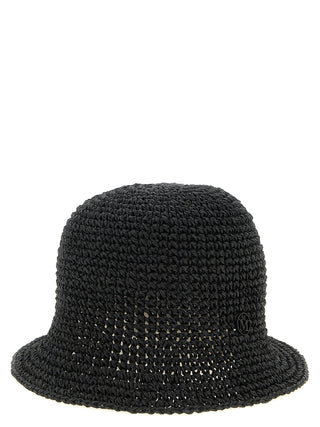 Black Papier Bucket Hat