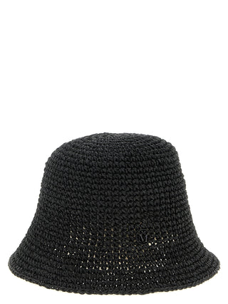 Black Papier Bucket Hat