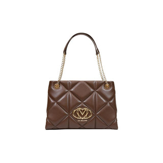 Brown Polyethylene Handbag