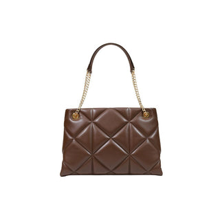 Brown Polyethylene Handbag