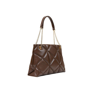 Brown Polyethylene Handbag