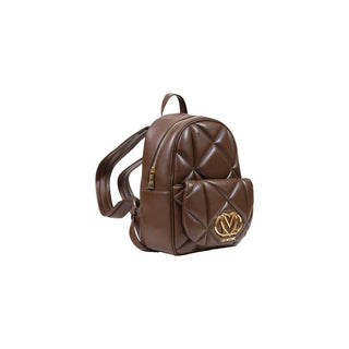 Brown Polyethylene Backpack