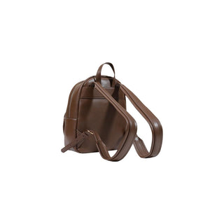 Brown Polyethylene Backpack