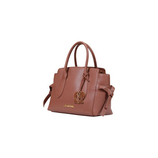 Brown Polyethylene Handbag