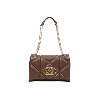 Brown Polyethylene Handbag